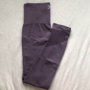 Gymshark Energy Seamless Leggings (purple wash)